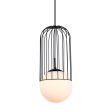 ITALUX Matty MDM-3940/1 BK lampa wisząca