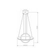 REALITY 342901-30 Grawity lampa wisząca LED