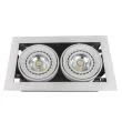 HOLDBOX HB11014 SIENA II 2xES111 WHITE