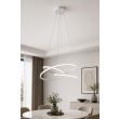 WYPRZEDAŻ E-CRYSTAL 00502 LED WHITE BEND 80W 4000K — wizualizacja aranżacji AI