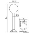 SU-MA Kule K 5002/3/K 200 Klosz 20 cm
