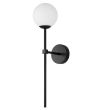 LIGHT PRESTIGE LP-008/1W BK Kinkiet Piruleta czarny 1xG9