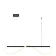 LIGHT PRESTIGE Lampa wisząca Meleca S 1xLED LP-2345/1P S BK