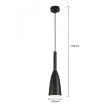 Light Prestige LP-181/1P BK Solin wiszaca czarna