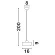 LUCES EXCLUSIVAS LAMPA WISZĄCA ESPINAR LE44497