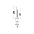 LUCES EXCLUSIVAS LAMPA STOŁOWA TRENQUE LE44516