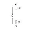 LUCES EXCLUSIVAS LAMPA WISZĄCA ORITUCO LE44529