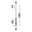 LUCES EXCLUSIVAS LAMPA WISZĄCA MONTERO LE44590