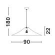 LUCES EXCLUSIVAS LAMPA WISZĄCA CHANCAY LE44600
