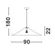 LUCES EXCLUSIVAS LAMPA WISZĄCA CHANCAY LE44600