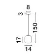 LUCES EXCLUSIVAS LAMPA WISZĄCA ANUCO LE44610
