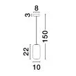 LUCES EXCLUSIVAS LAMPA WISZĄCA ANUCO LE44611