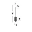 LUCES EXCLUSIVAS LAMPA WISZĄCA TIPUANI LE44626