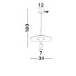 LUCES EXCLUSIVAS LAMPA WISZĄCA UCURENA LE44640