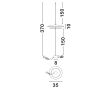 LUCES EXCLUSIVAS LAMPA PODŁOGOWA VITICHI LE44645