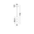 LUCES EXCLUSIVAS LAMPA WISZĄCA IBAGUE LE44663