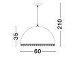LUCES EXCLUSIVAS LAMPA WISZĄCA MIZQUE LE44749