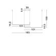 LUCES EXCLUSIVAS LAMPA WISZĄCA PIURA LE44816