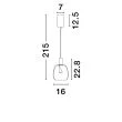 LUCES EXCLUSIVAS LAMPA WISZĄCA IQUITOS LE44845
