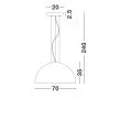 LUCES EXCLUSIVAS LAMPA WISZĄCA JULIACA LE44857