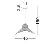 LUCES EXCLUSIVAS LAMPA WISZĄCA MONSEFU LE44859