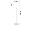 LUCES EXCLUSIVAS LAMPA PODŁOGOWA GUAVIARE LE44954