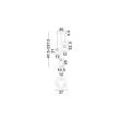 LUCES EXCLUSIVAS MONRETA LE45235 lampa wisząca