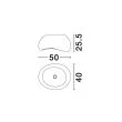 LUCES EXCLUSIVAS PALINZA LE45327 lampa sufitowa