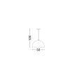 LUCES EXCLUSIVAS PLONARO LE45345 lampa wisząca