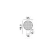 LUCES EXCLUSIVAS COLVERZO LE45386 lampa stołowa