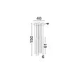LUCES EXCLUSIVAS NOVENCIO LE45464 lampa wisząca
