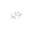 LUCES EXCLUSIVAS ALONTRA LE45499 lampa sufitowa