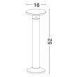 LUCES EXCLUSIVAS LAMPA ZEWNĘTRZNA STOJĄCA BOYUIBE LE73807