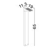 LUCES EXCLUSIVAS DIVANTA LE75123 lampa solarna