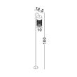 LUCES EXCLUSIVAS DONZUELA LE75148 lampa zewnętrzna stojąca