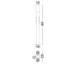 LUCES EXCLUSIVAS MALONZO LE75160 lampa zewnętrzna stojąca