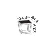 LUCES EXCLUSIVAS CANDELA LE75178 lampa solarna