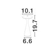LUCES EXCLUSIVAS SEVINTO LE75274 lampa zewnętrzna przenośna