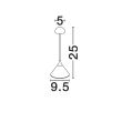 LUCES EXCLUSIVAS CARMEDA LE75286 lampa zewnętrzna przenośna