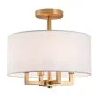 COSMOLIGHT Plafon LILLE C04913BR-WH