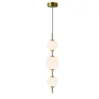 LIGHT PRESTIGE LP-002/3V Dorado 3 lampa wisząca pionowa złota