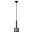 LIGHT PRESTIGE LP-0702/1P BK Lampa wisząca Amo czarna 1xE27