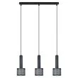 LIGHT PRESTIGE LP-0702/3L BK Lampa wisząca Amo czarna 3xE27