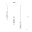 LIGHT PRESTIGE LP-1510/3L GD Lampa wisząca Ambiente 3 LED CCT złota LP-1510/3L GD