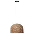 LIGHT PRESTIGE LP-2025/1P 50 cm Ratanowa lampa wisząca Kanso 50 cm brązowy 1xE27