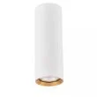 LIGHT PRESTIGE LP-232/1D - 170 WH/GD Manacor oczko białe/złoty 17cm