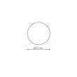 LIGHT PRESTIGE LP-8102/1C-12W BK CCT Plafon Platillo 21 cm czarny LED CCT