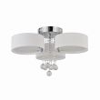 LIGHT PRESTIGE LP-991/3C WH Gambela 3 lampa sufitowa biała