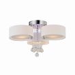 LIGHT PRESTIGE LP-991/3C WH Gambela 3 lampa sufitowa biała