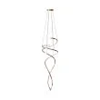 ZUMALINE MD3127-2M-3GT COCO LAMPA WISZĄCA ZŁOTA/GOLD